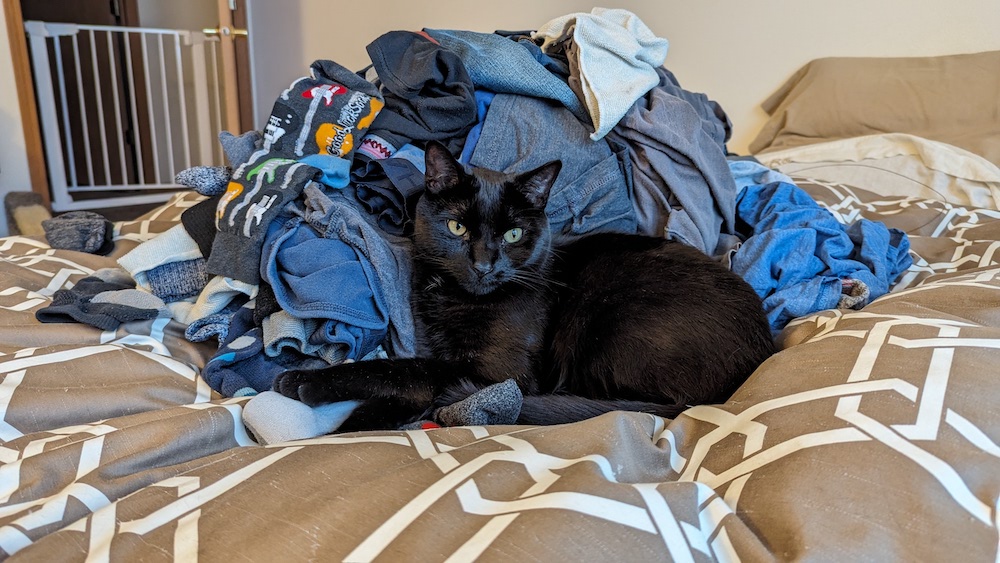 A nice pile of laundry